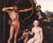 Lucas Cranach the Elder Apollo and Diana
